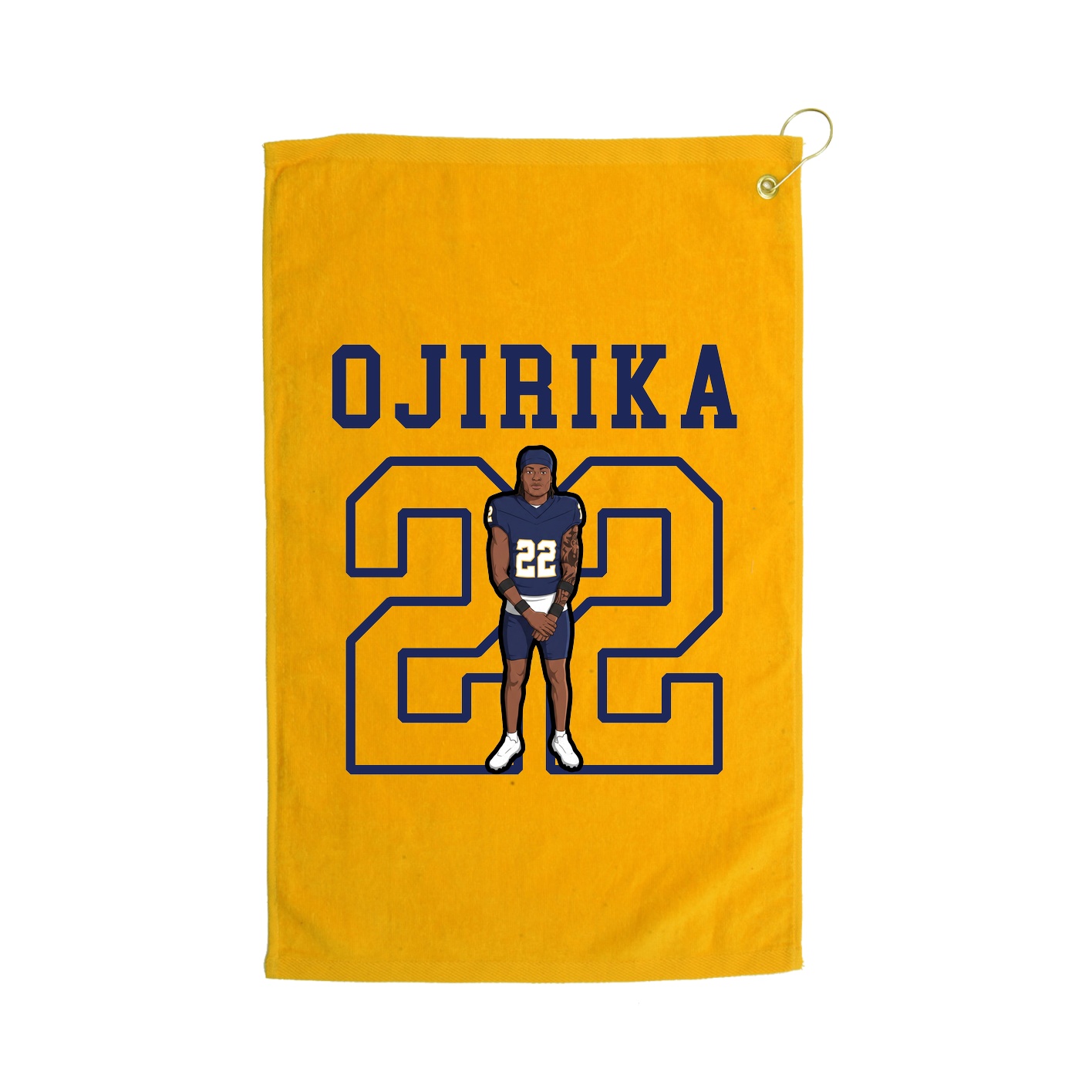 Golf Towel — Shirsey in Gold
