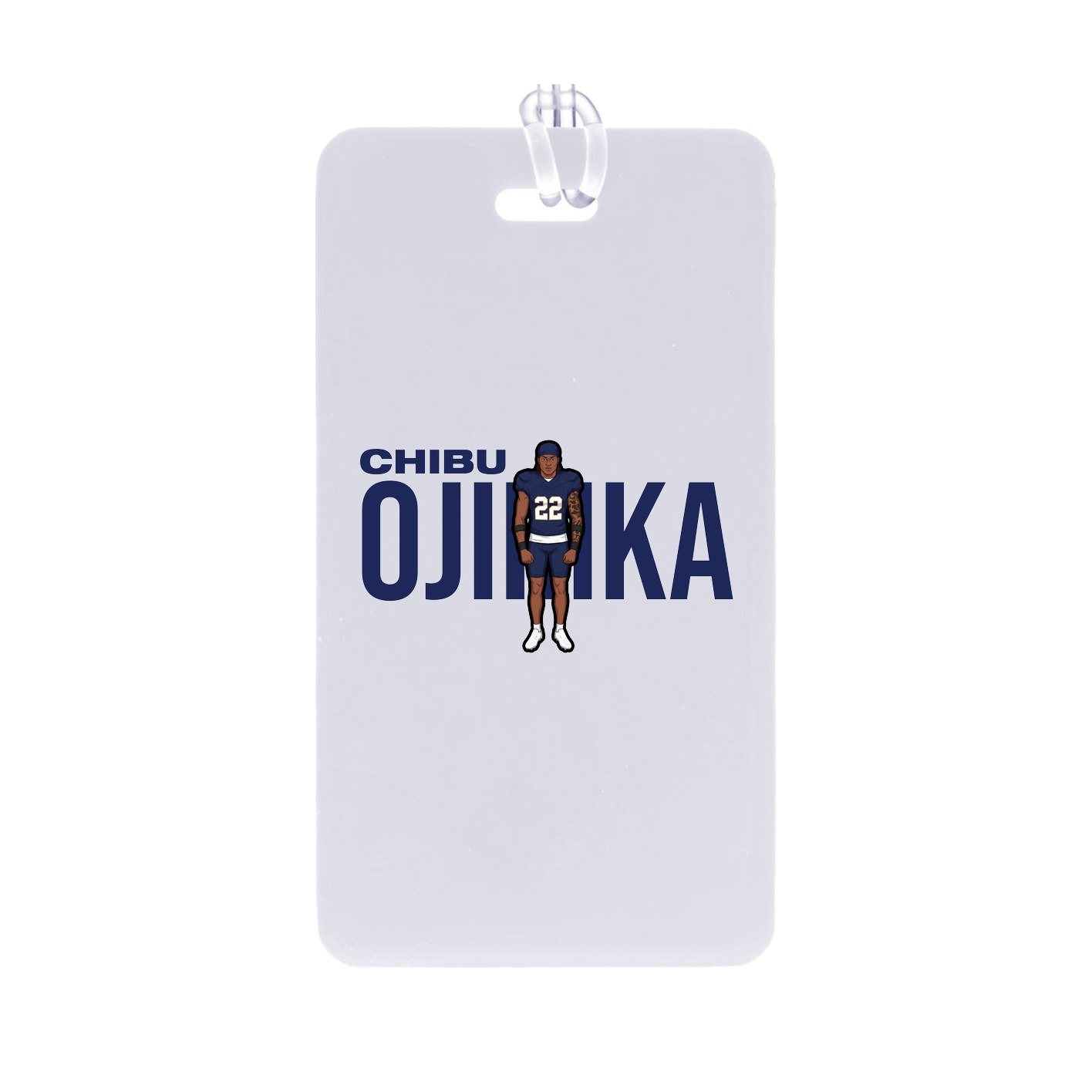 Bag Tag — Player Name in Classic