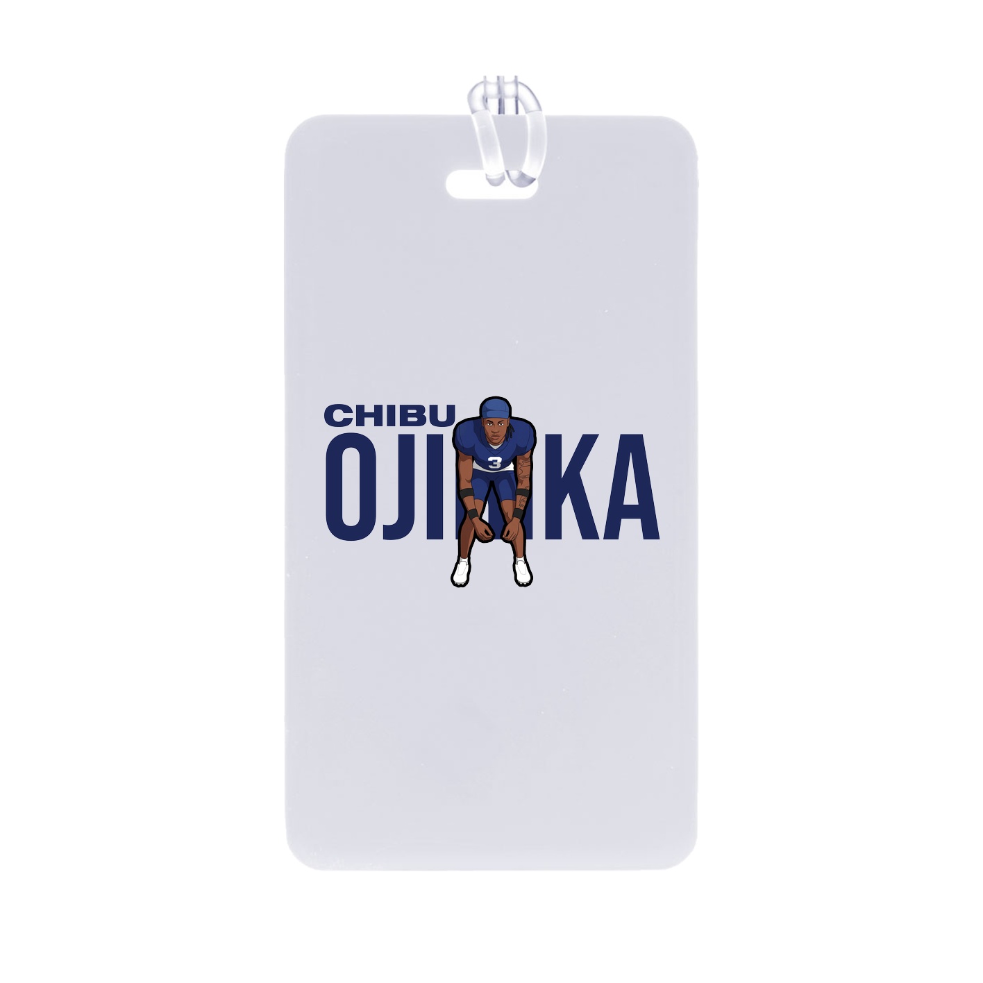Bag Tag — Player Name in Classic