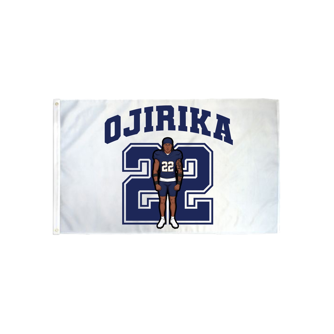3x5 Flag — Number in Classic