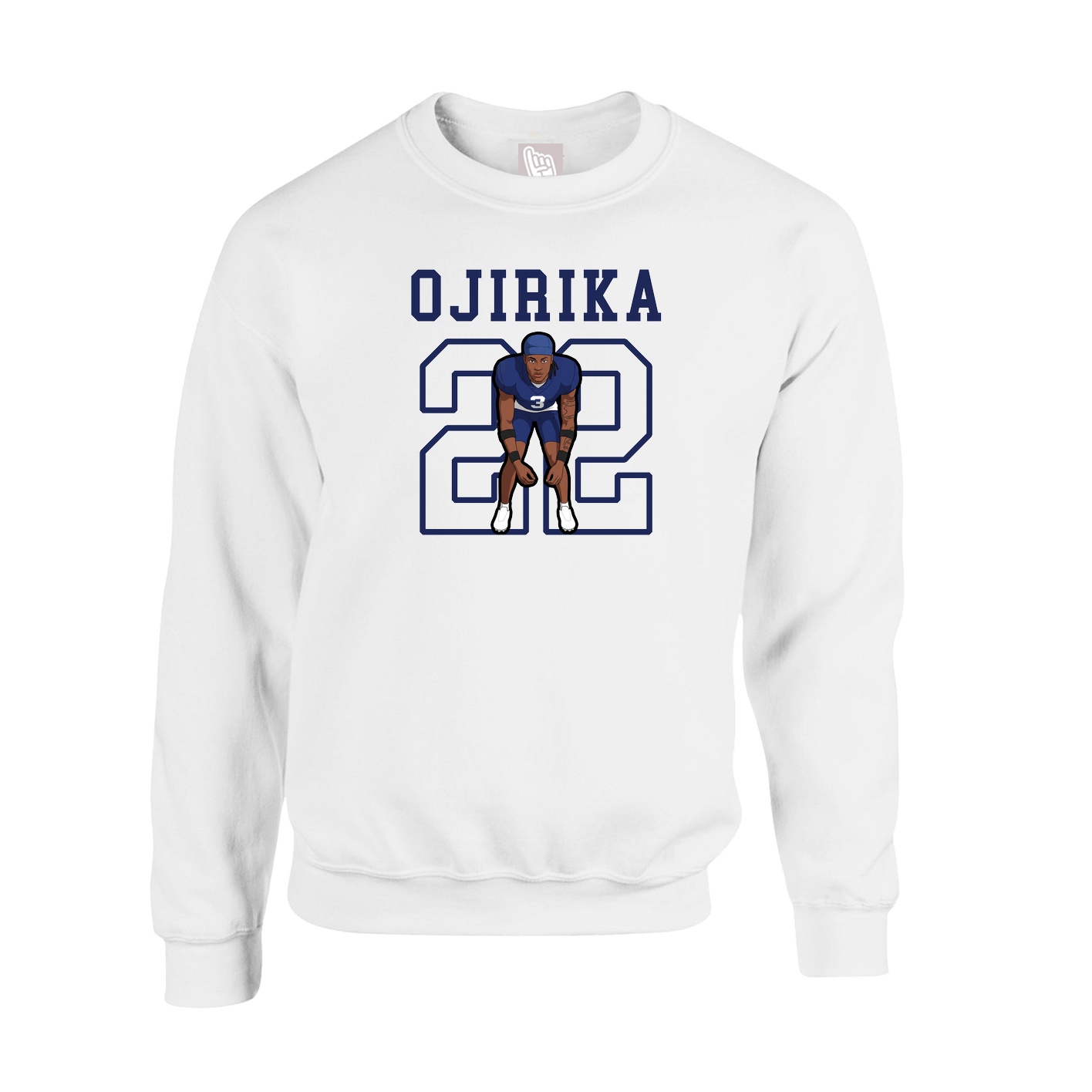 Fleece Crew — Shirsey in White