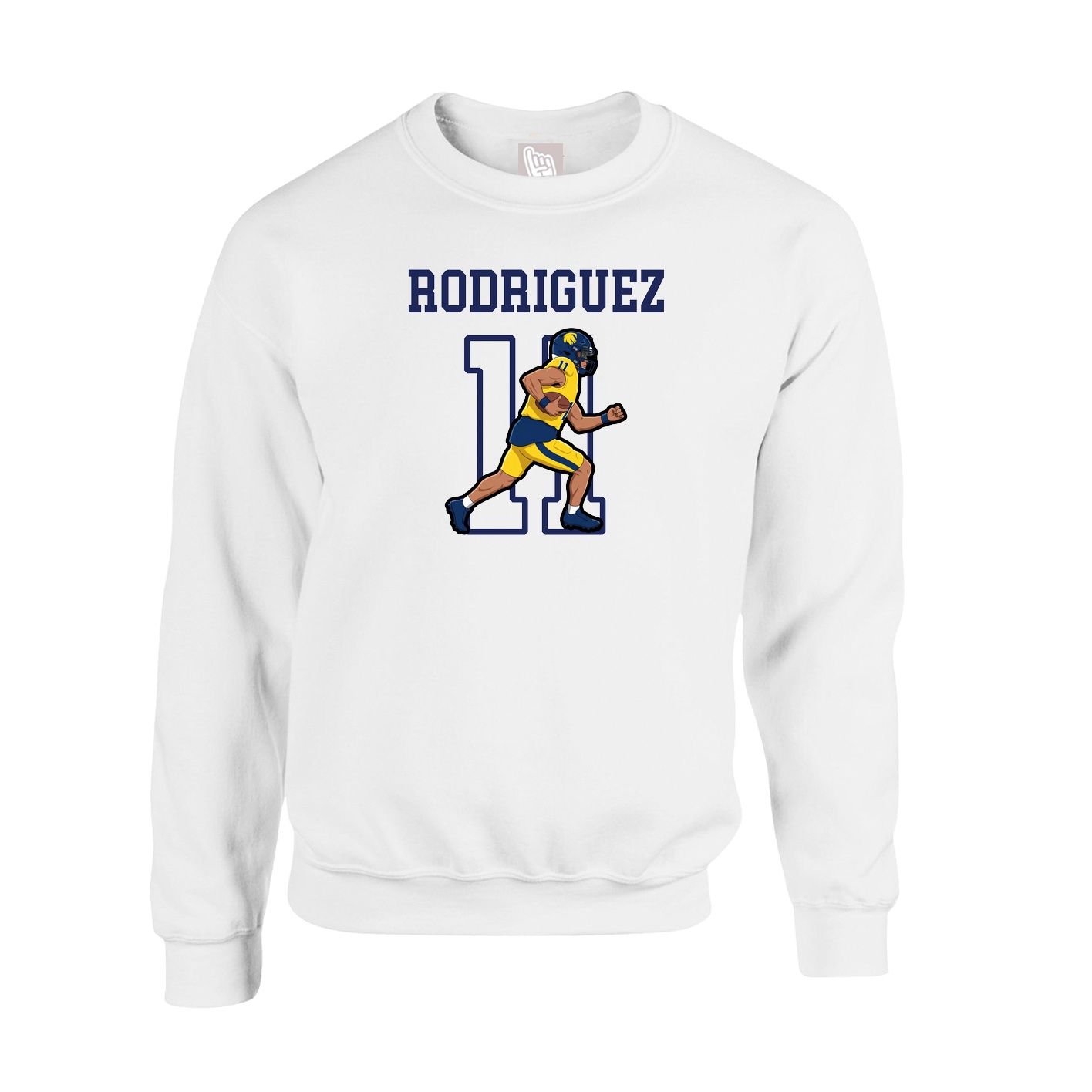 Fleece Crew — Shirsey in White
