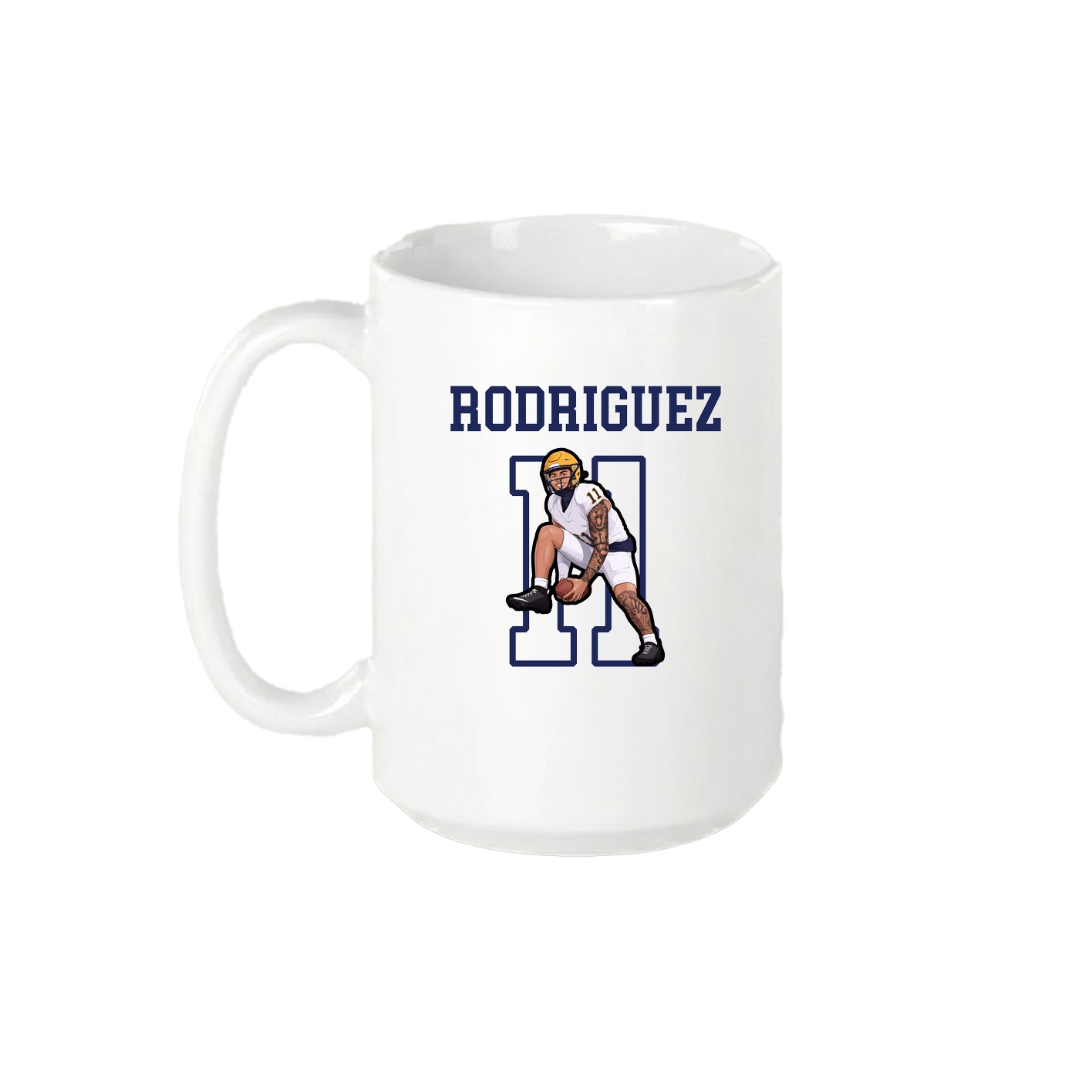 15oz Coffee Mug — Shirsey in White