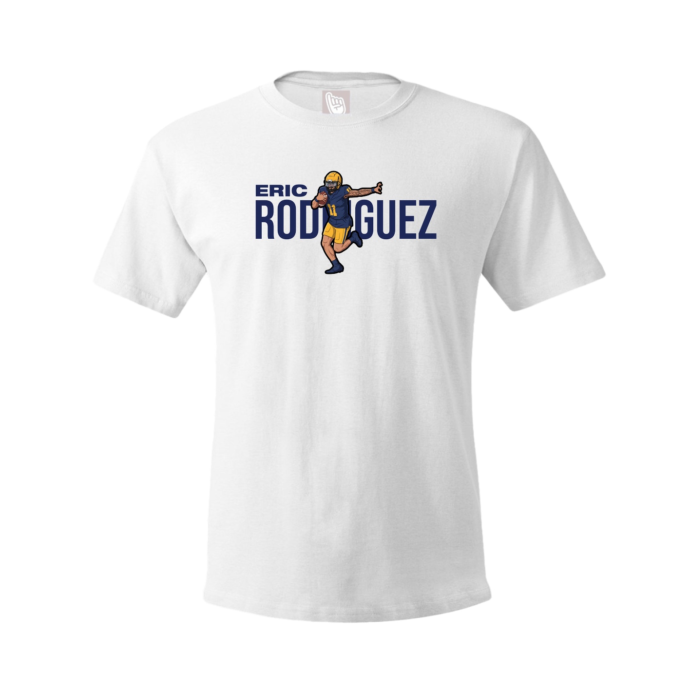 Youth Tee — Player Name in White