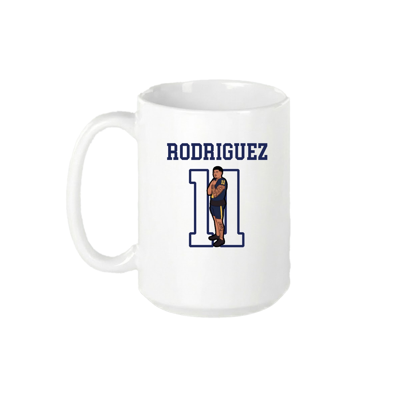 15oz Coffee Mug — Shirsey in White
