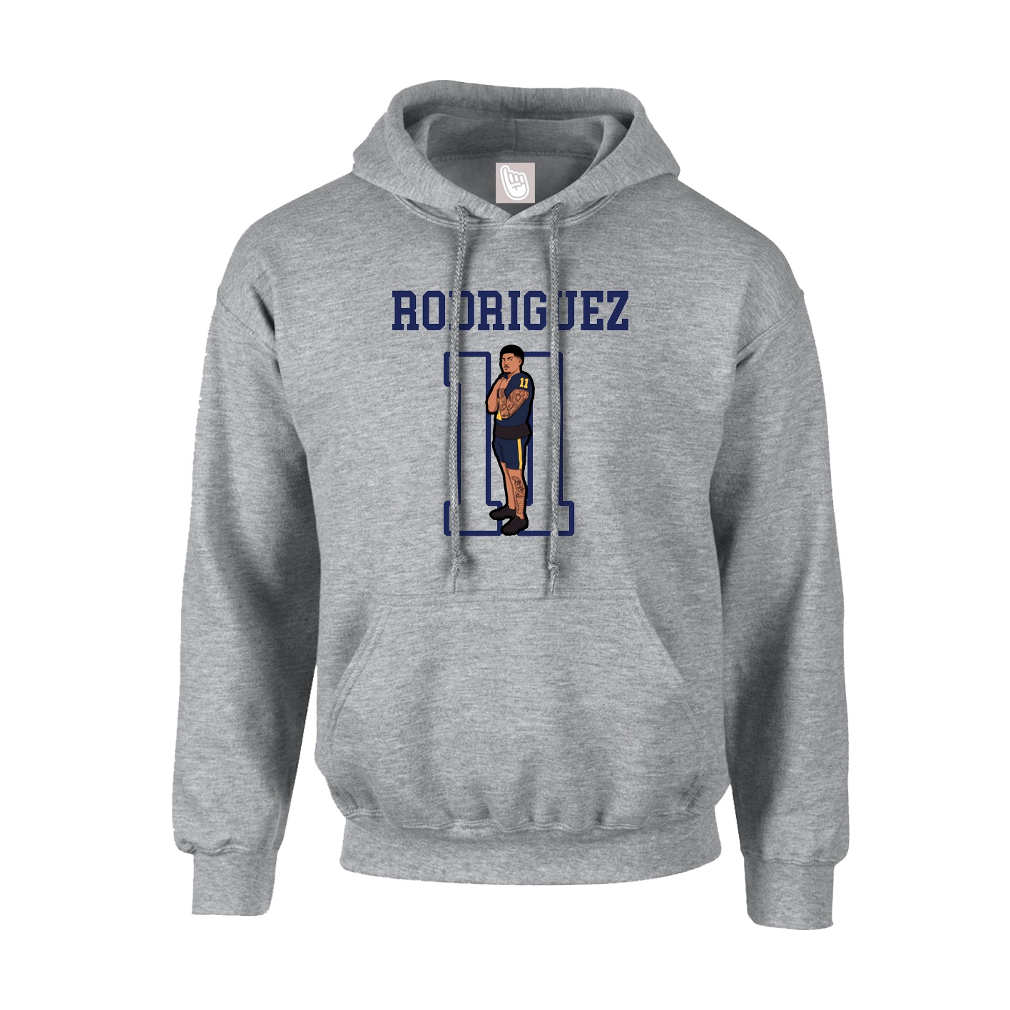 Hoodie — Shirsey in Grey