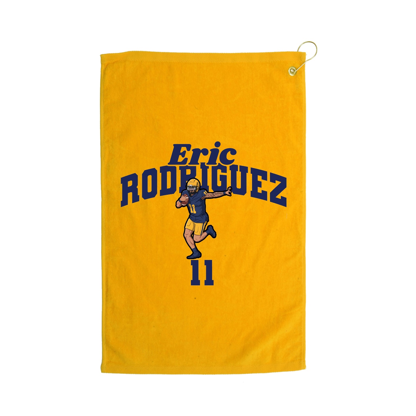 Golf Towel — Signature Arch in Gold