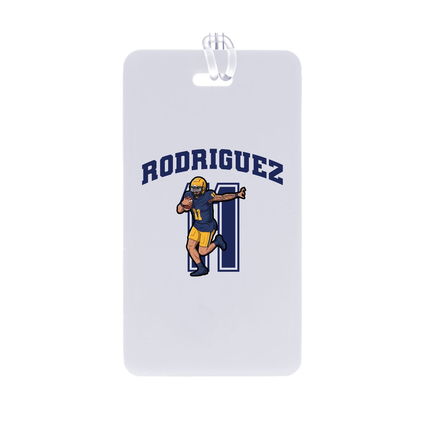 Bag Tag — Number in Classic