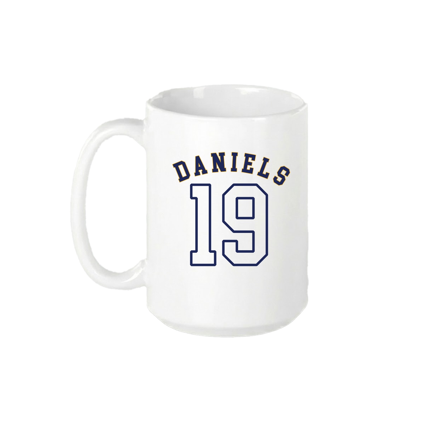 15oz Coffee Mug — Shirsey Arch in White