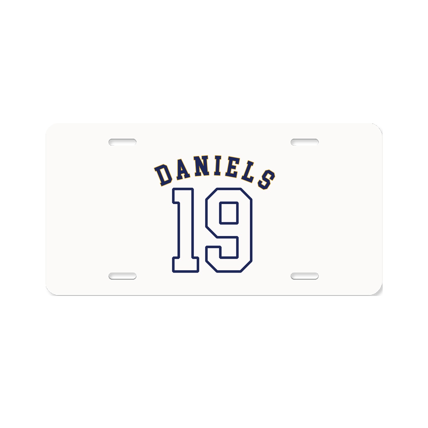 License Plate — Shirsey Arch in Classic