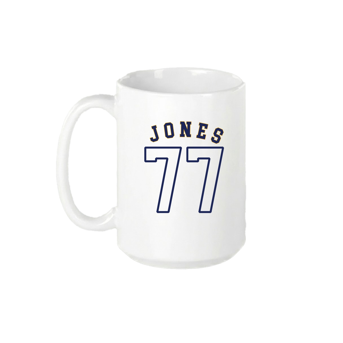 15oz Coffee Mug — Shirsey Arch in White