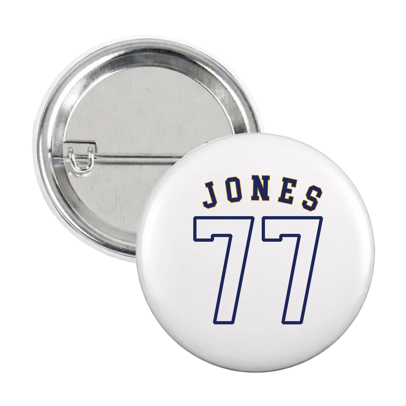 Game Day Button — Shirsey Arch in White