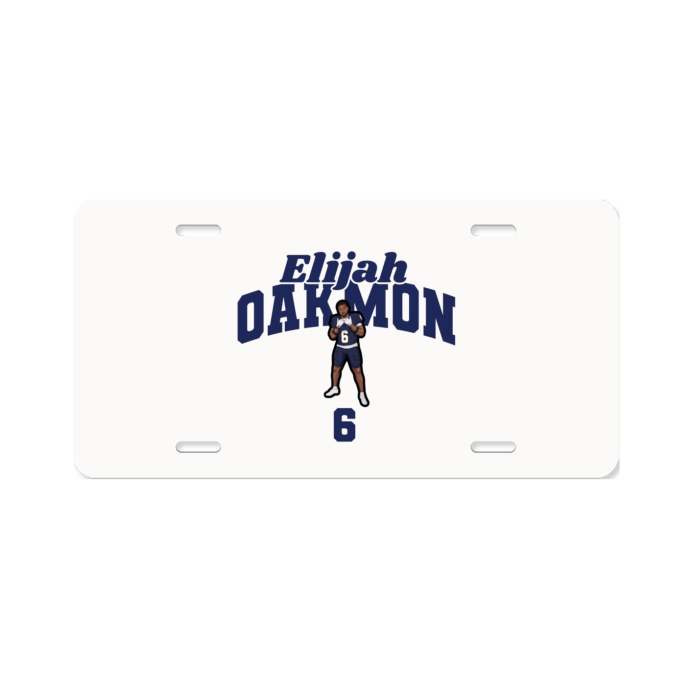 License Plate — Signature Arch in Classic