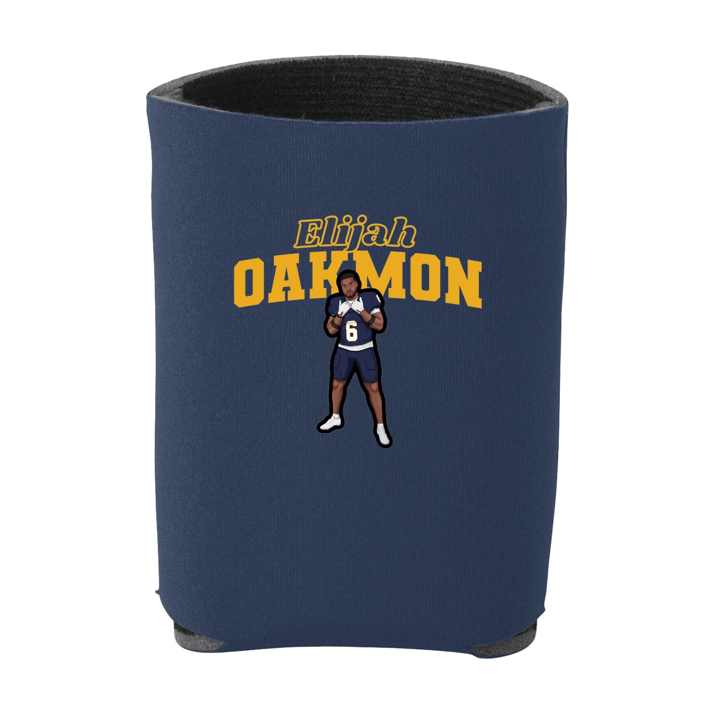 Can Holder — Name Arch in Navy