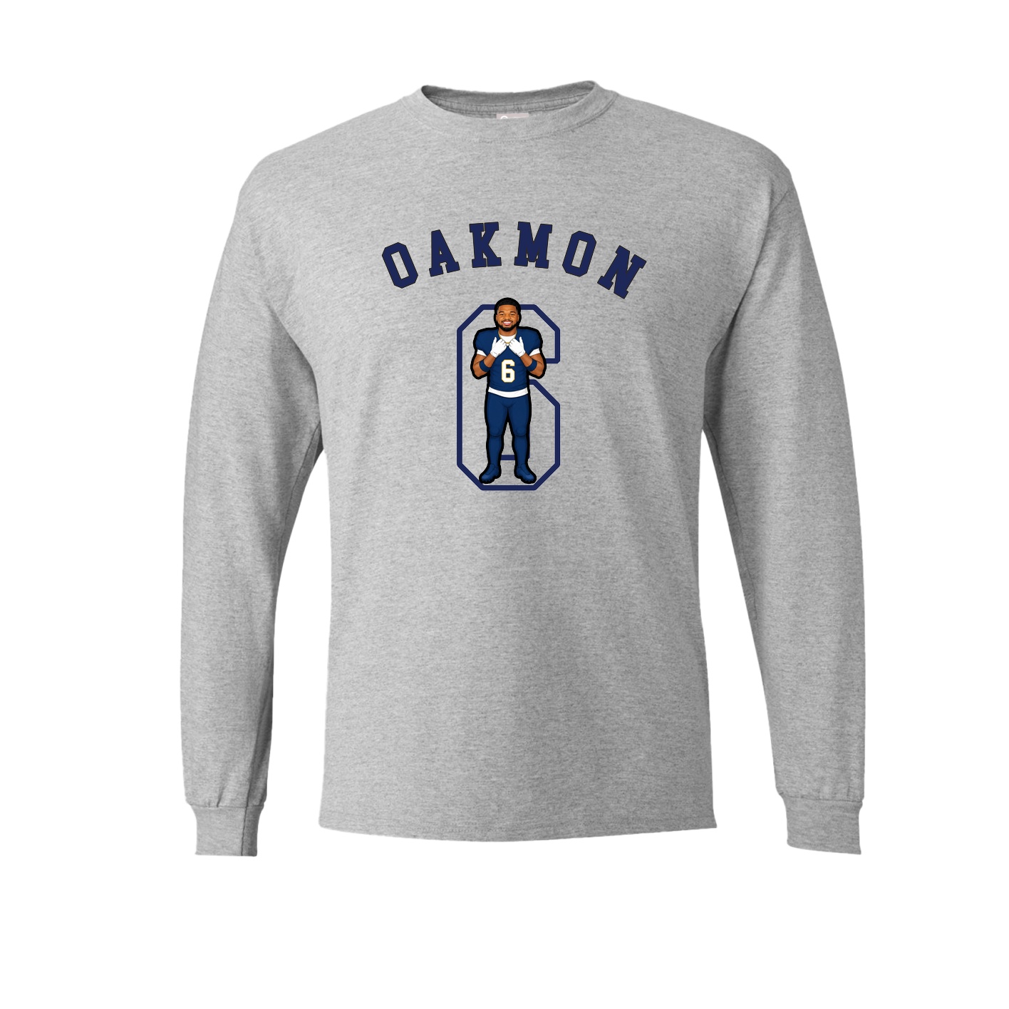 Long Sleeve Tee — Shirsey Arch in Grey