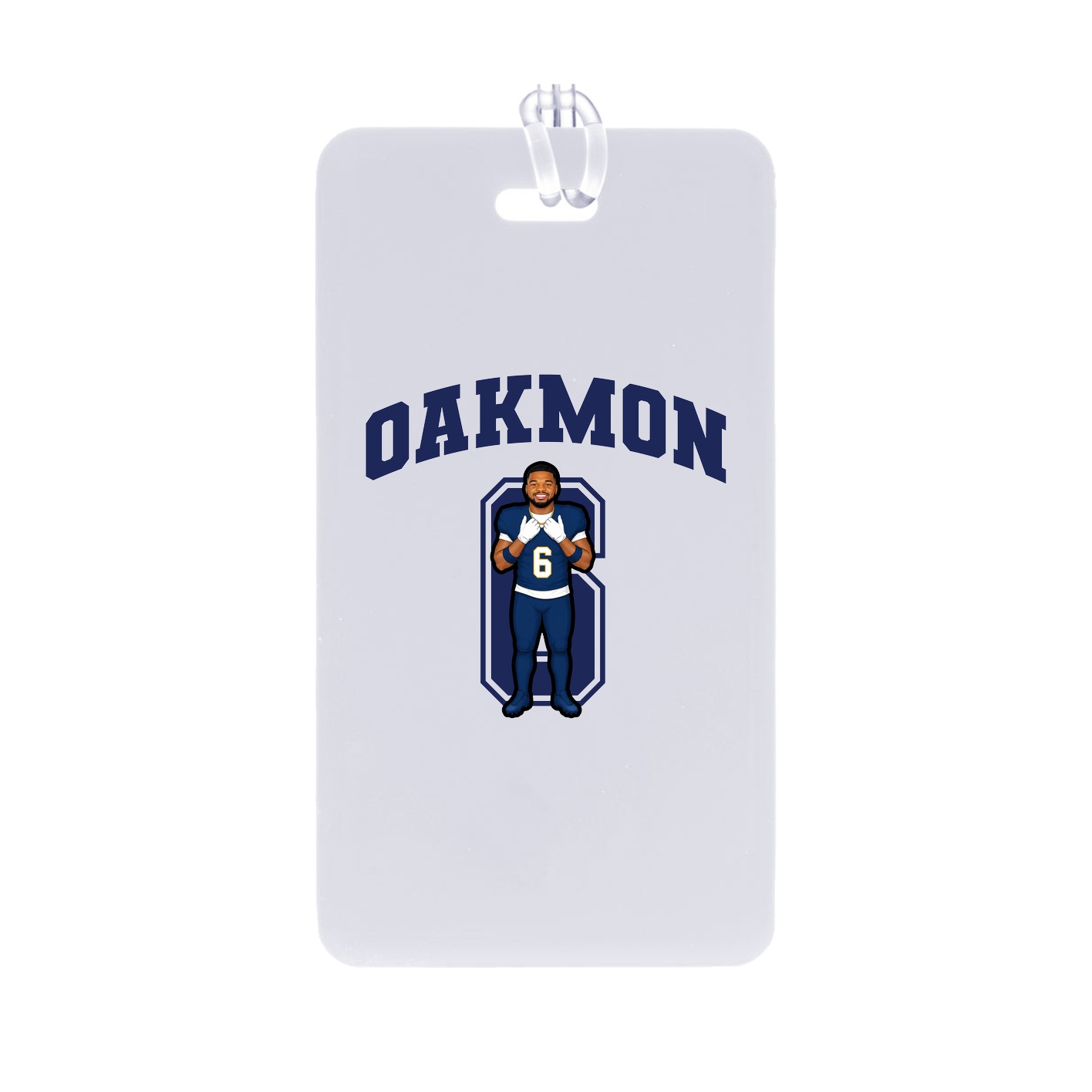 Bag Tag — Number in Classic