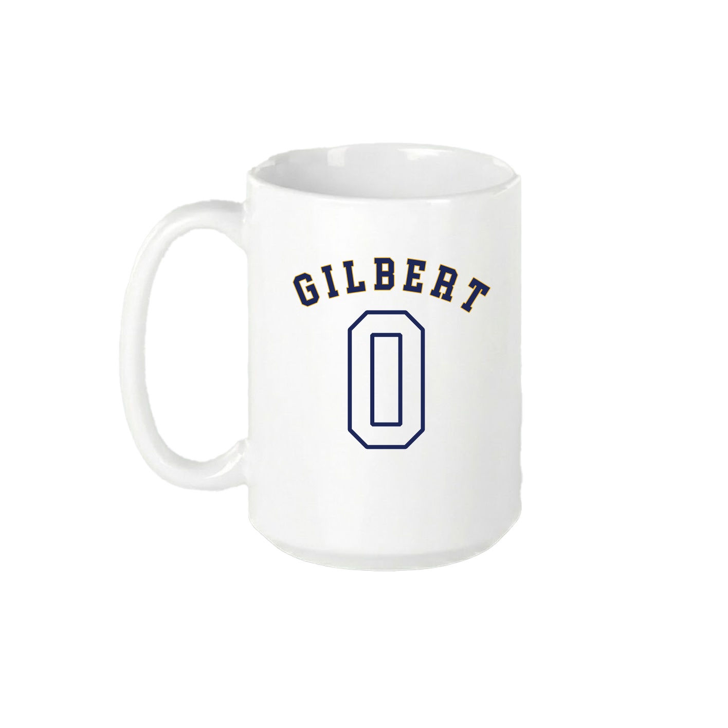 15oz Coffee Mug — Shirsey Arch in White
