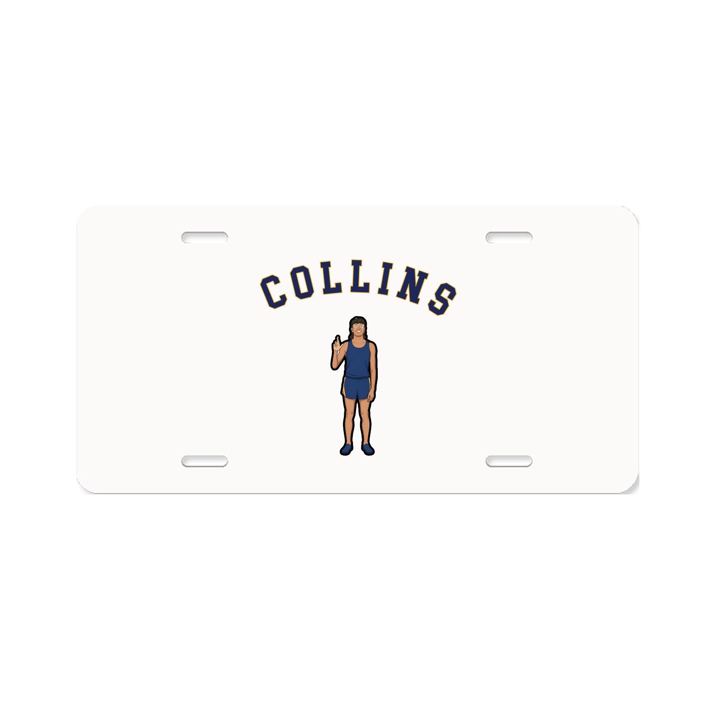 License Plate — Shirsey Arch in Classic