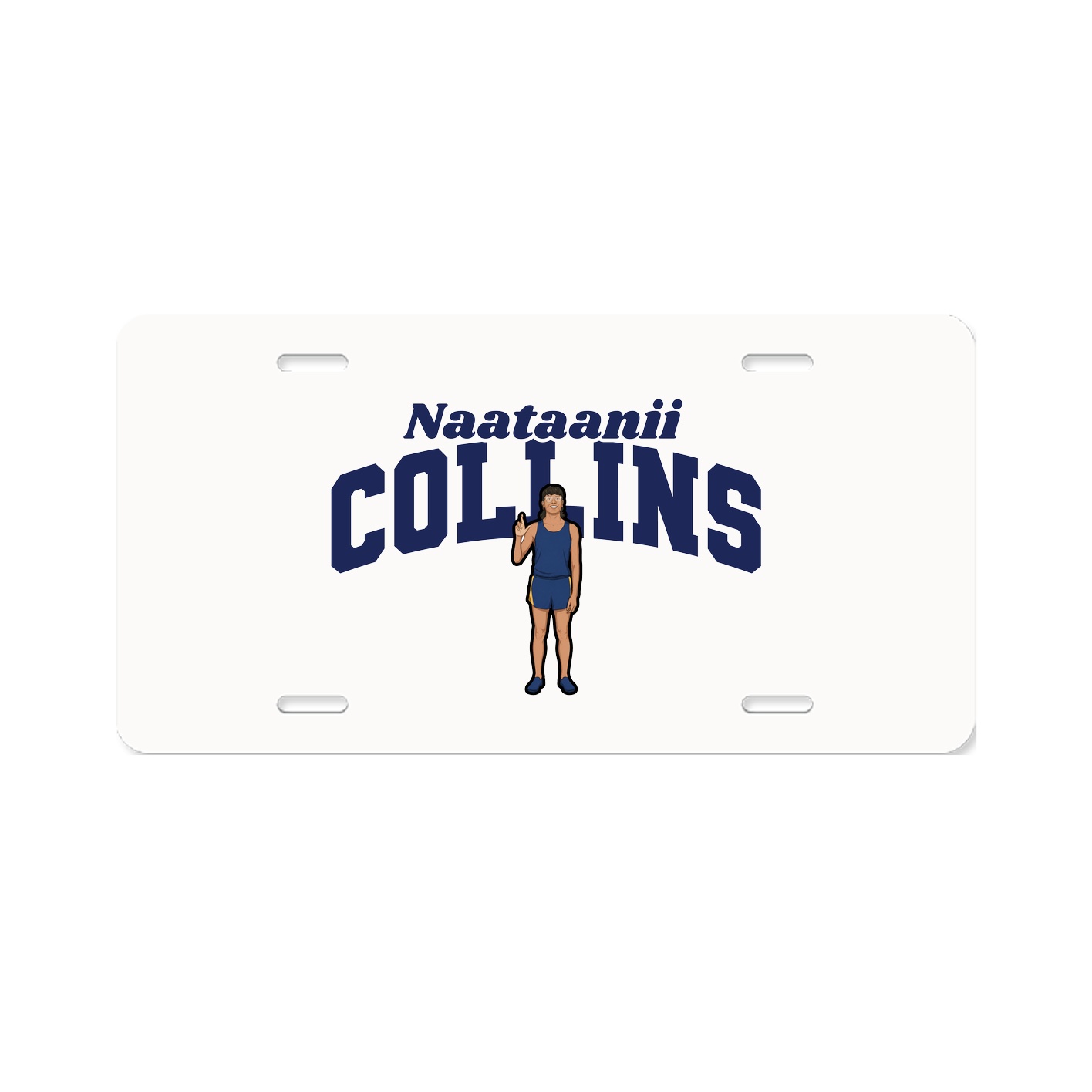 License Plate — Signature Arch in Classic