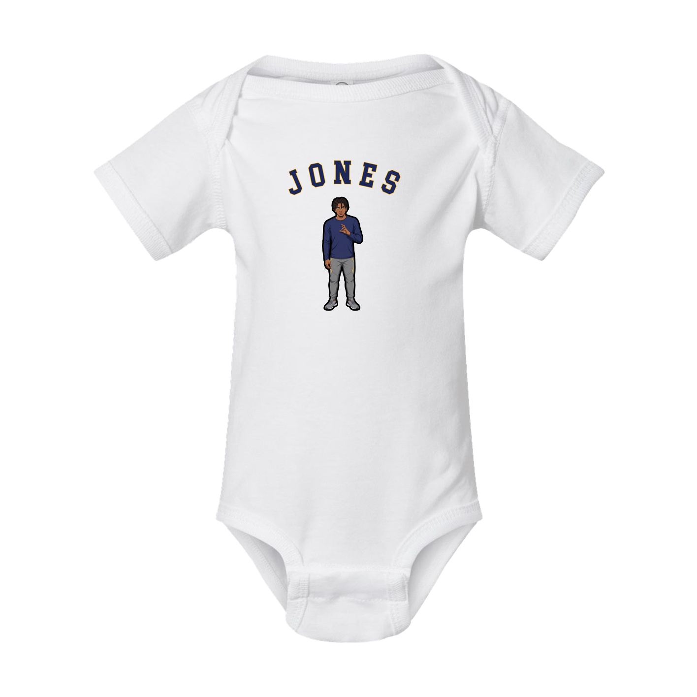 Baby Onesie — Shirsey Arch in White