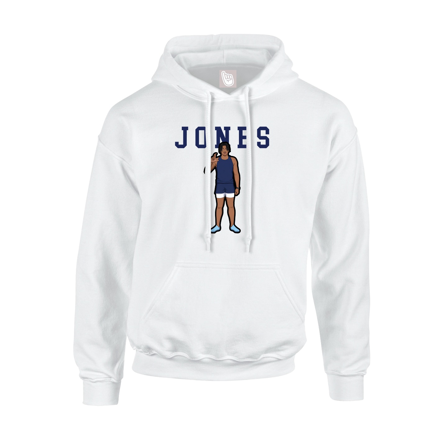 Youth Hoodie — Shirsey in White