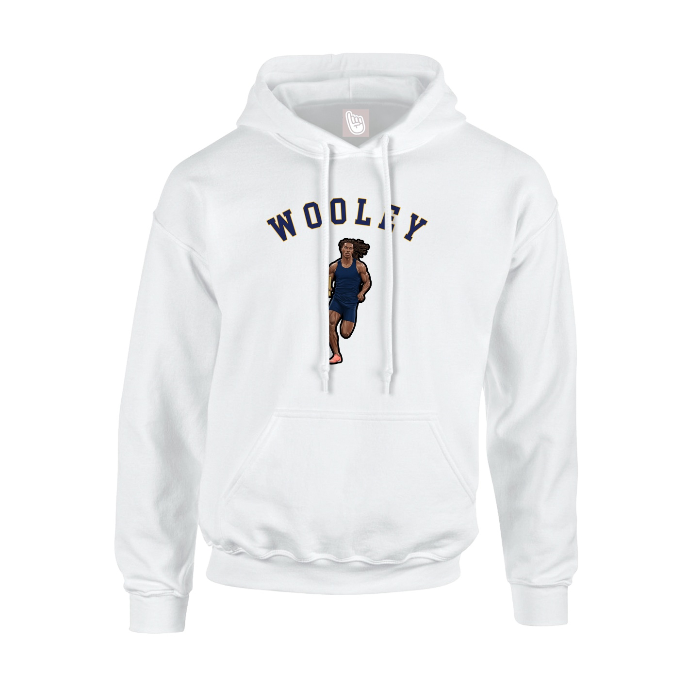 Youth Hoodie — Shirsey Arch in White