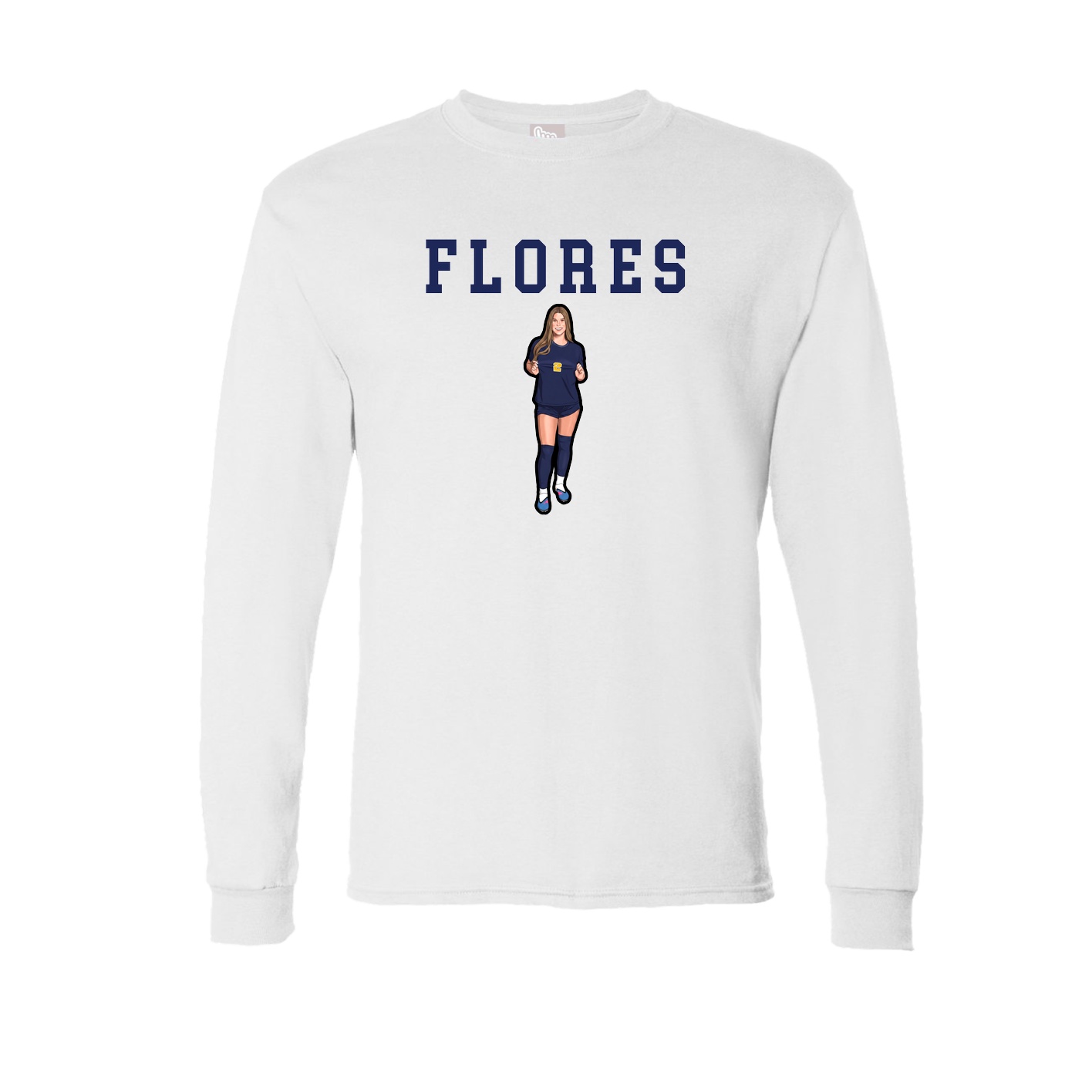 Long Sleeve Tee — Shirsey in White
