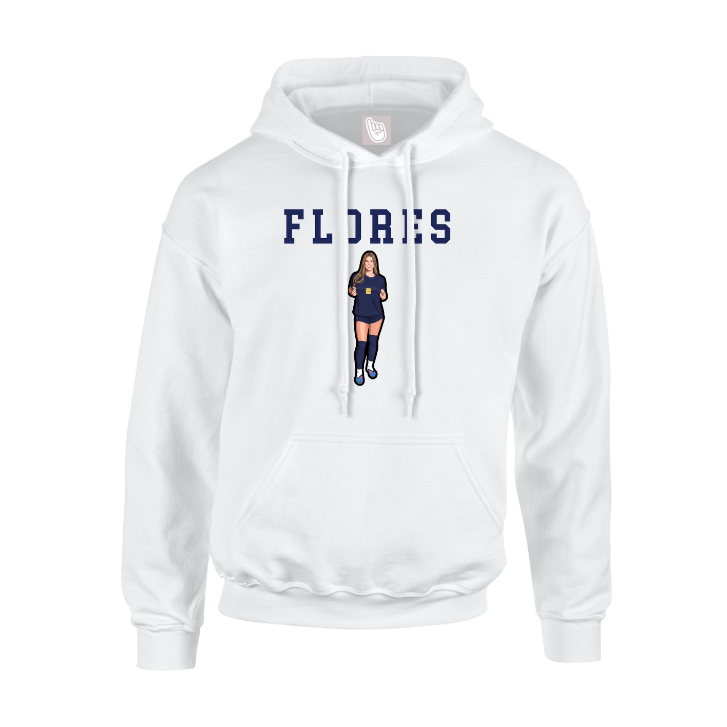 Youth Hoodie — Shirsey in White