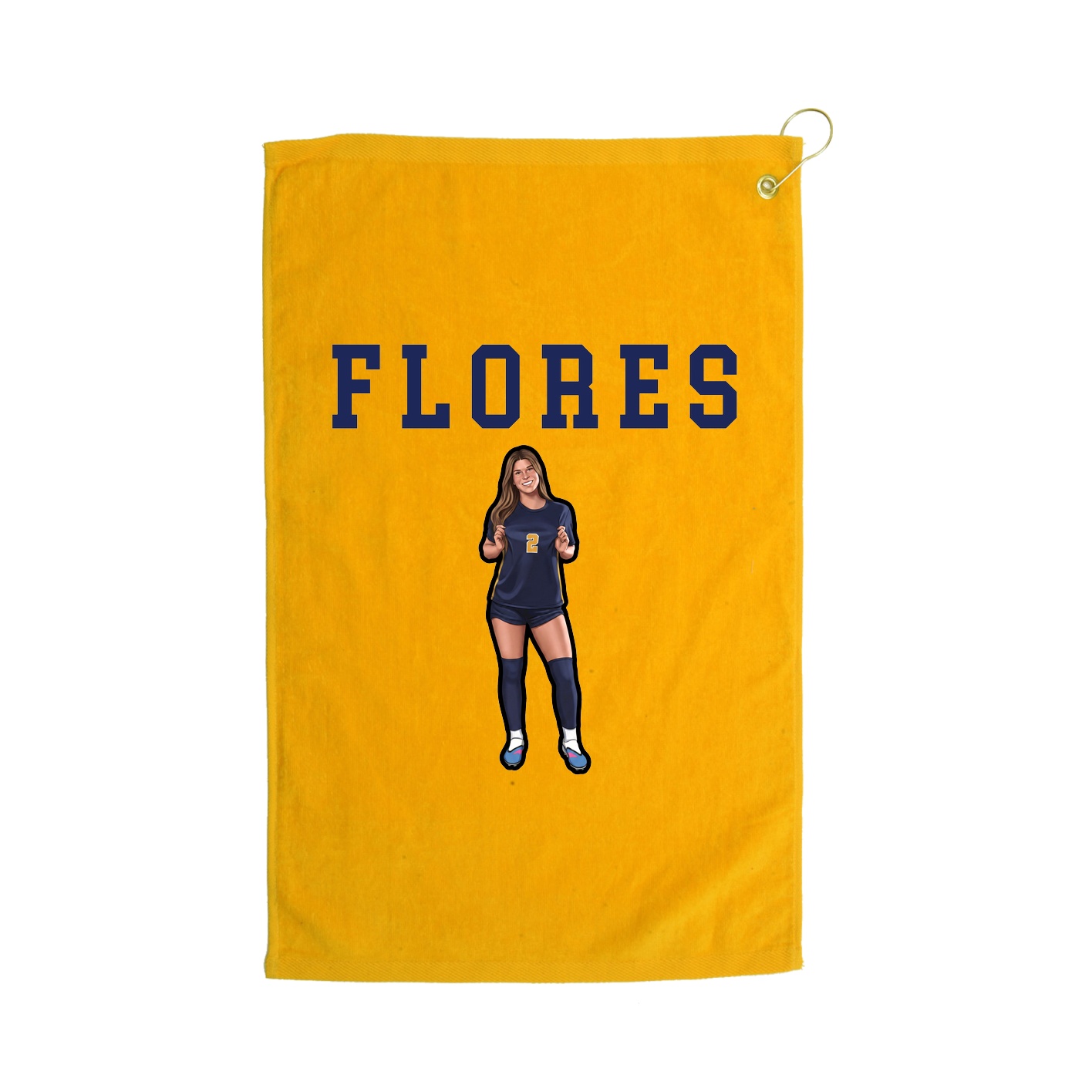 Golf Towel — Shirsey in Gold