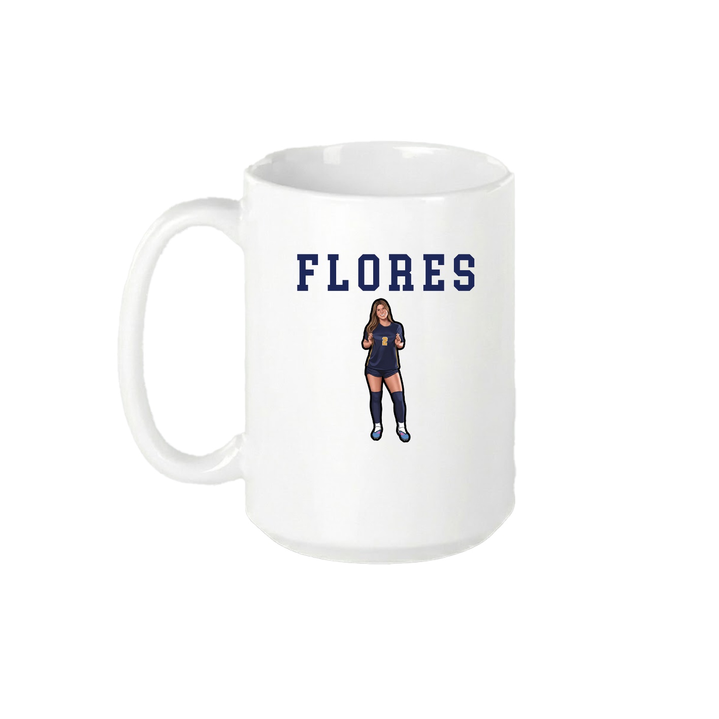15oz Coffee Mug — Shirsey in White