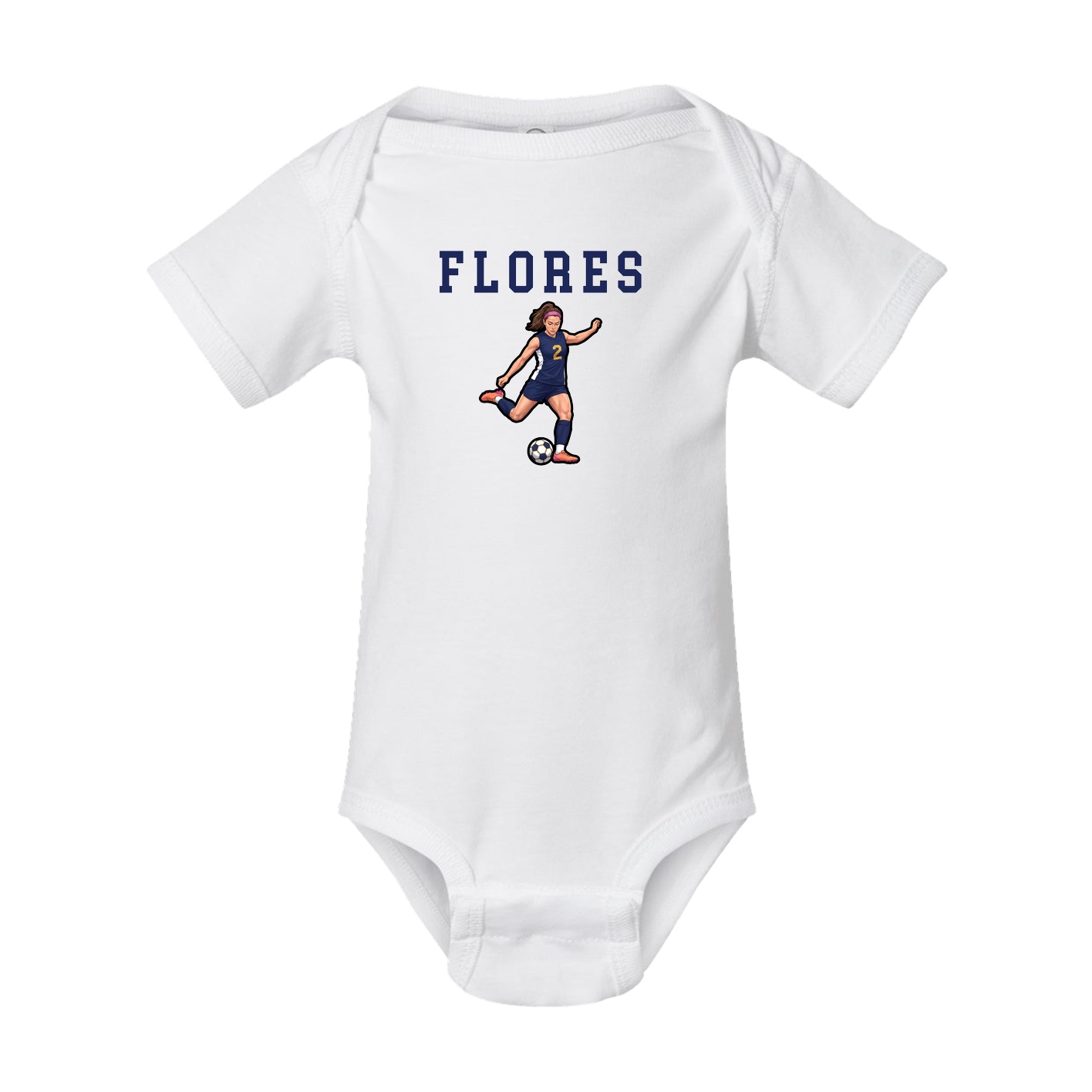Baby Onesie — Shirsey in White