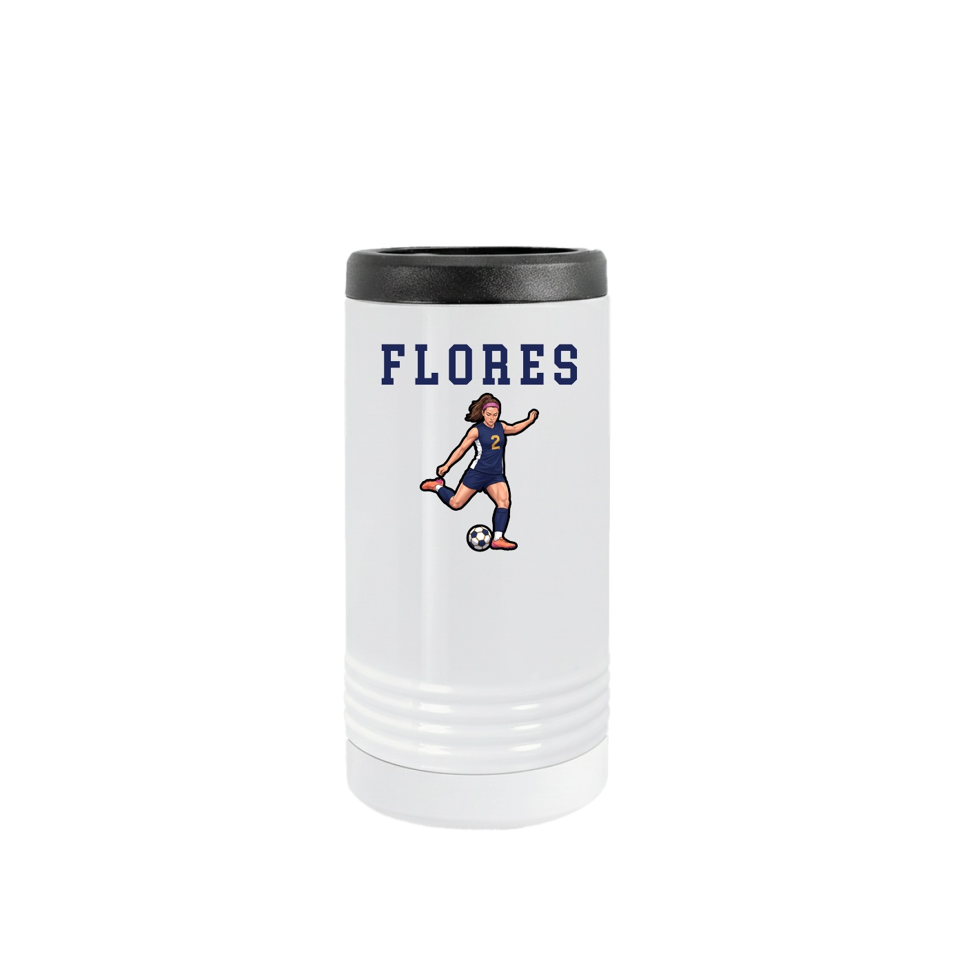 Slim Beverage Holder — Shirsey in White