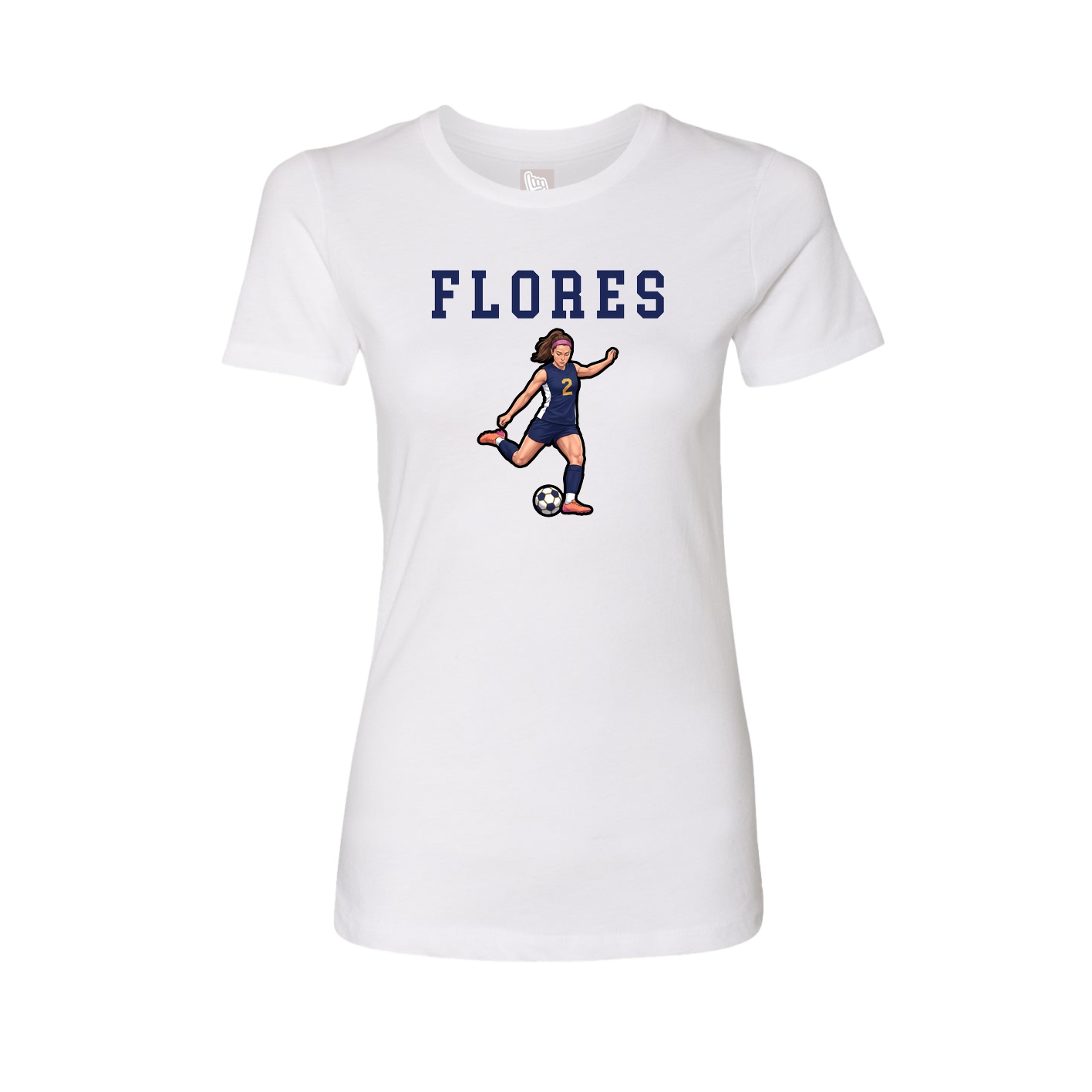 Fitted Women's Tee — Shirsey in White