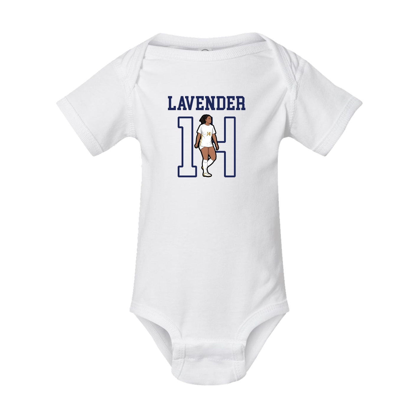 Baby Onesie — Shirsey in White