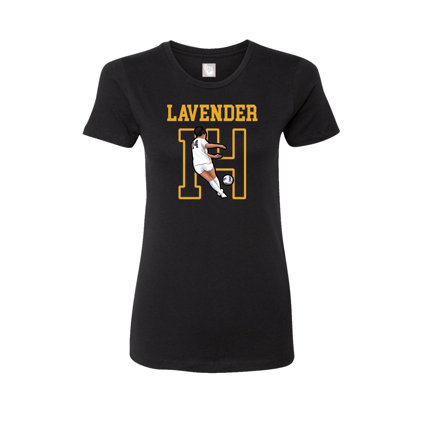 Fitted Women's Tee — Shirsey in Black