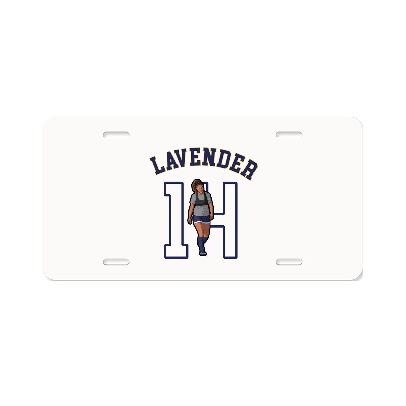 License Plate — Shirsey Arch in Classic