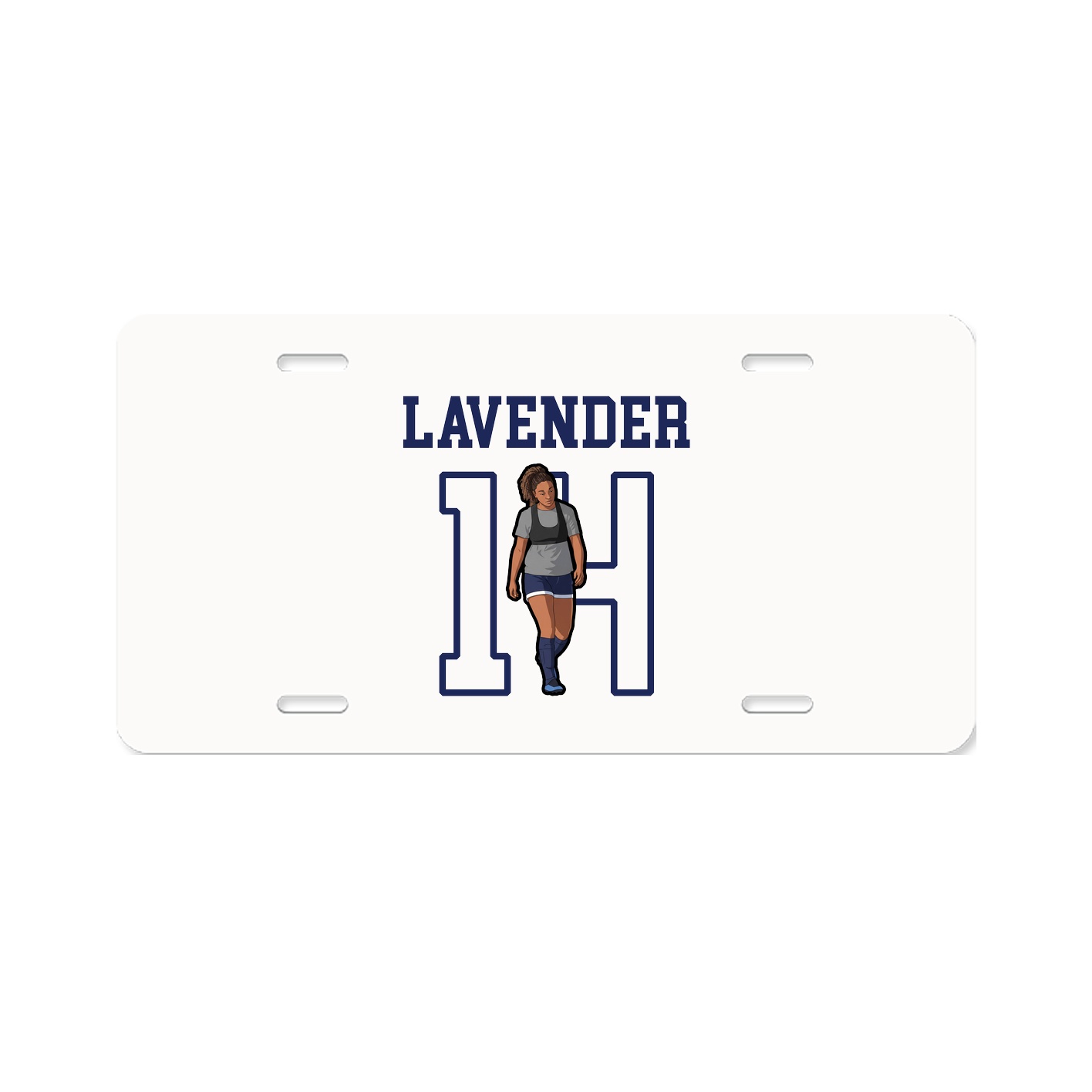License Plate — Shirsey in Classic