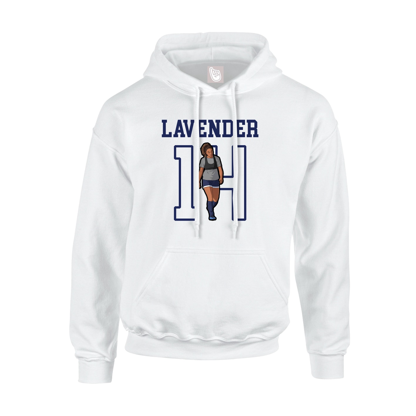Youth Hoodie — Shirsey in White