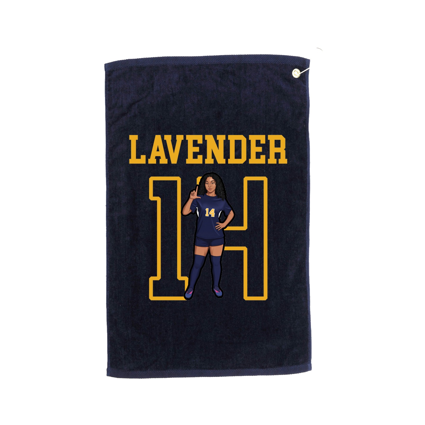 Golf Towel — Shirsey in Navy