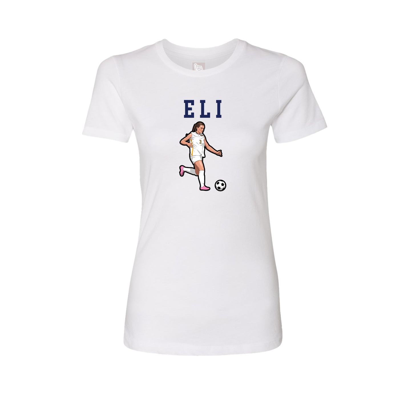 Fitted Women's Tee — Shirsey in White