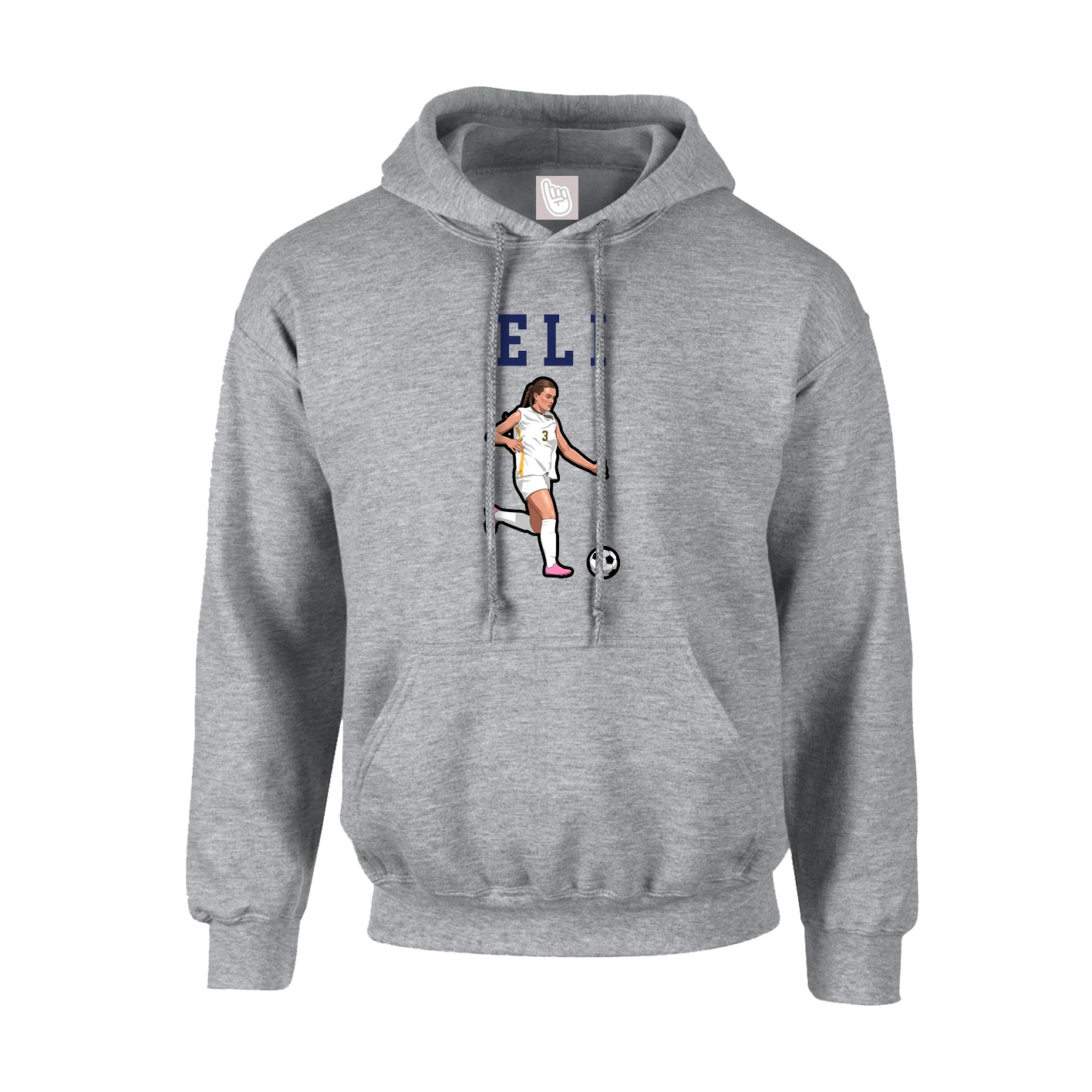 Youth Hoodie — Shirsey in Grey
