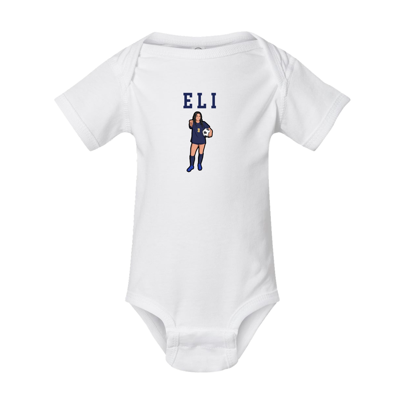 Baby Onesie — Shirsey in White