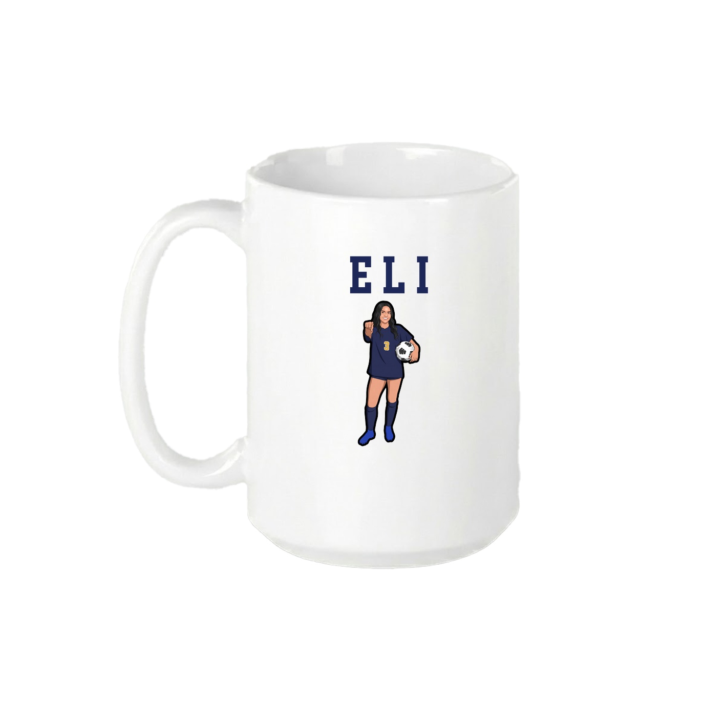 15oz Coffee Mug — Shirsey in White