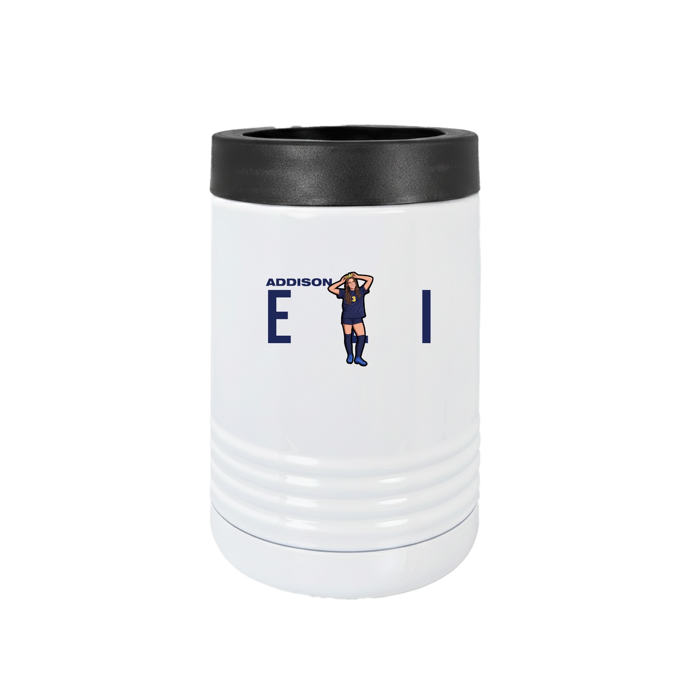 Beverage Holder — Player Name in White