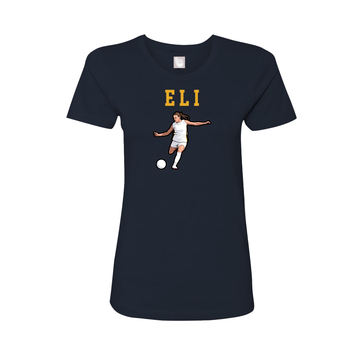 Fitted Women's Tee — Shirsey in Navy