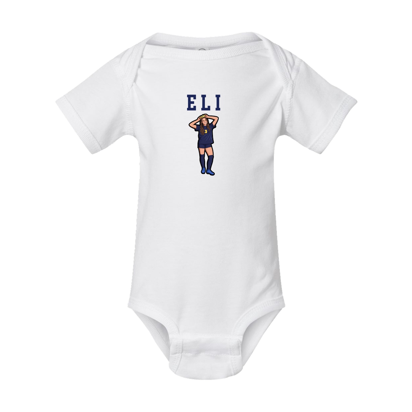 Baby Onesie — Shirsey in White