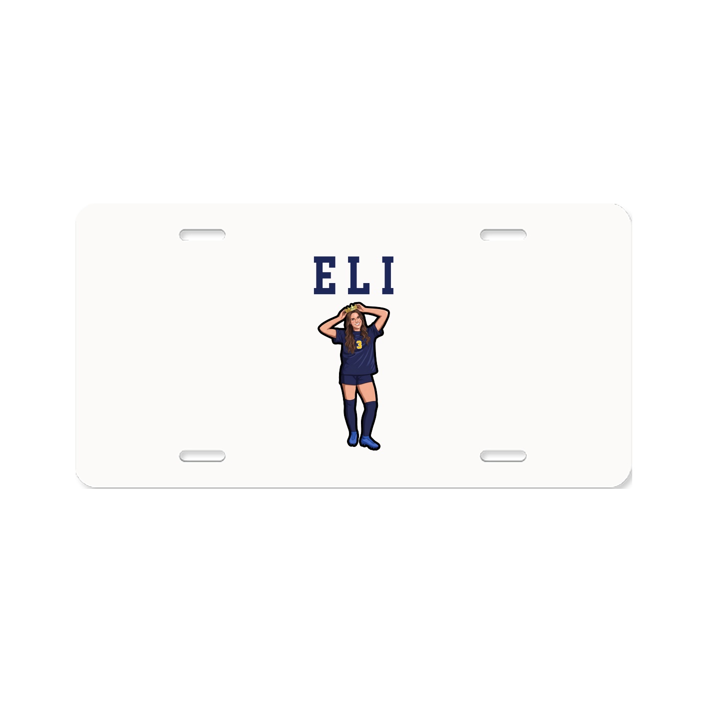 License Plate — Shirsey in Classic