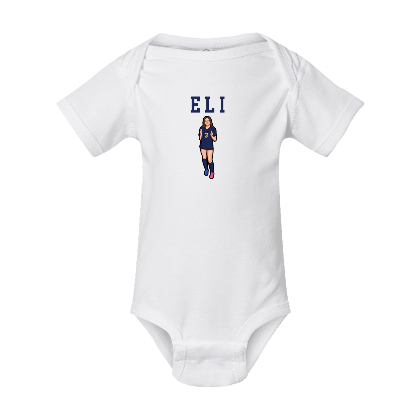 Baby Onesie — Shirsey in White