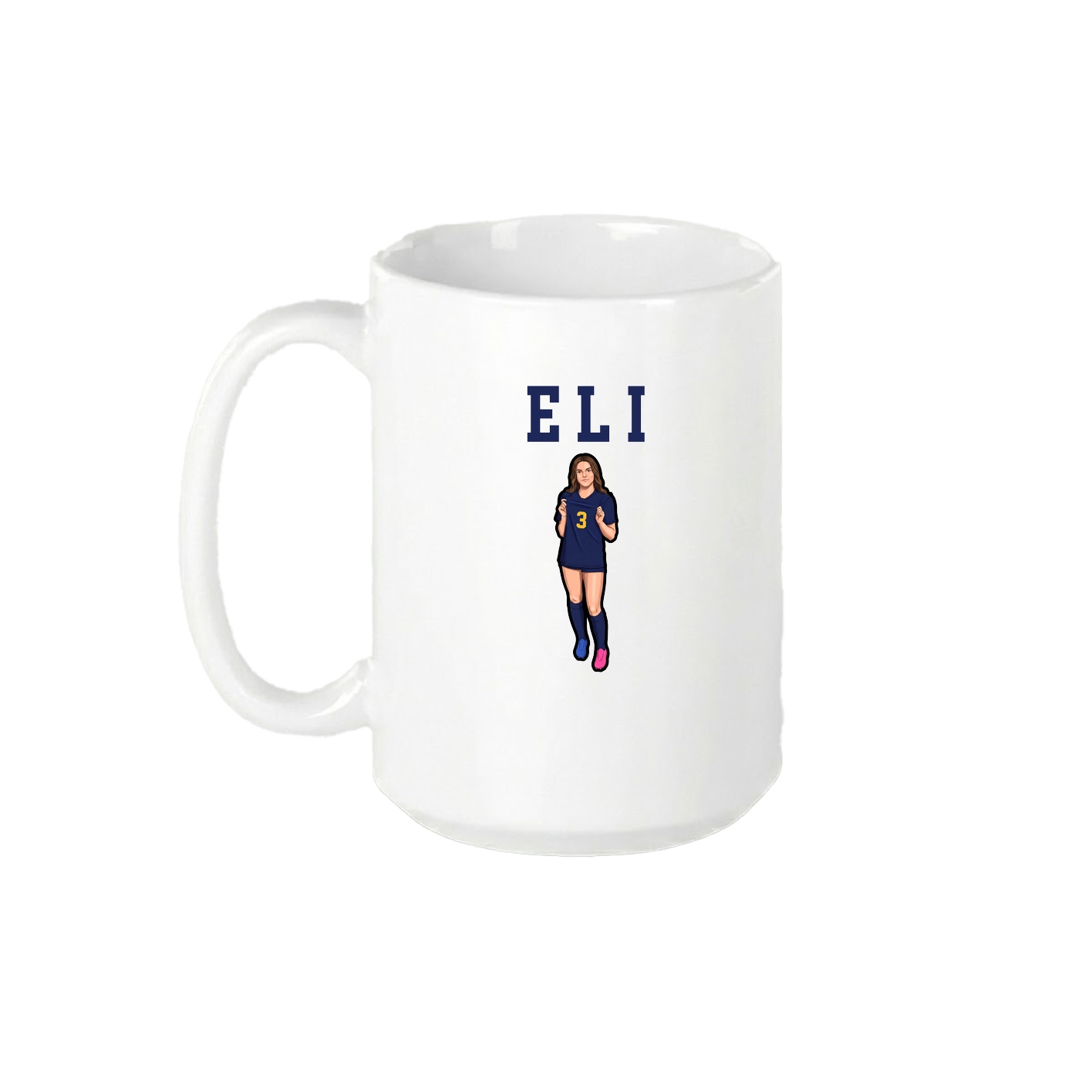 15oz Coffee Mug — Shirsey in White