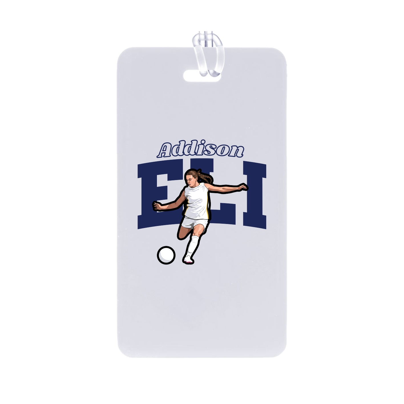 Bag Tag — Name Arch in Classic